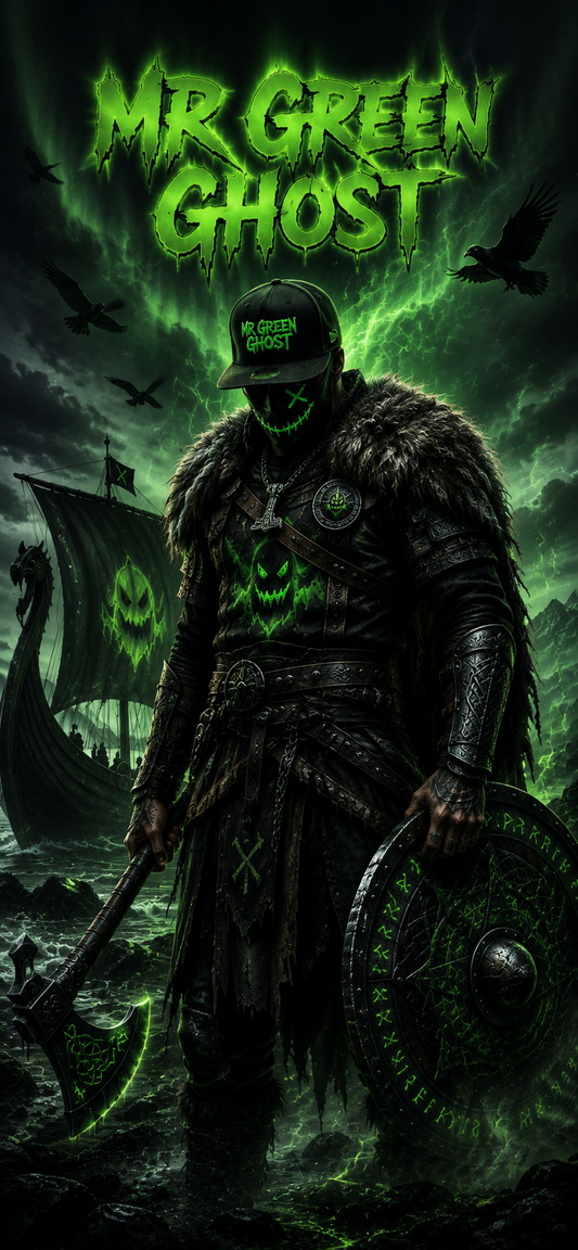 MR GREEN GHOST – Viking Edition (Wallpapers)