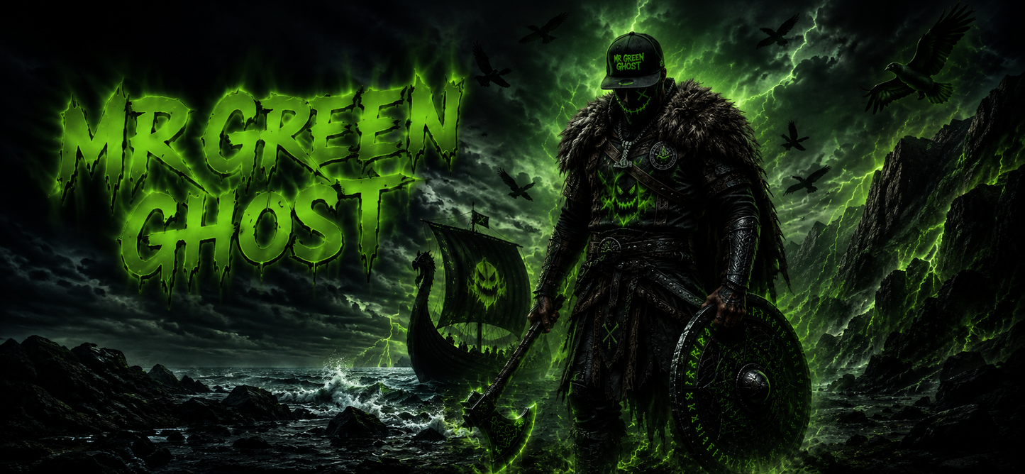 MR GREEN GHOST – Viking Edition (Wallpapers)